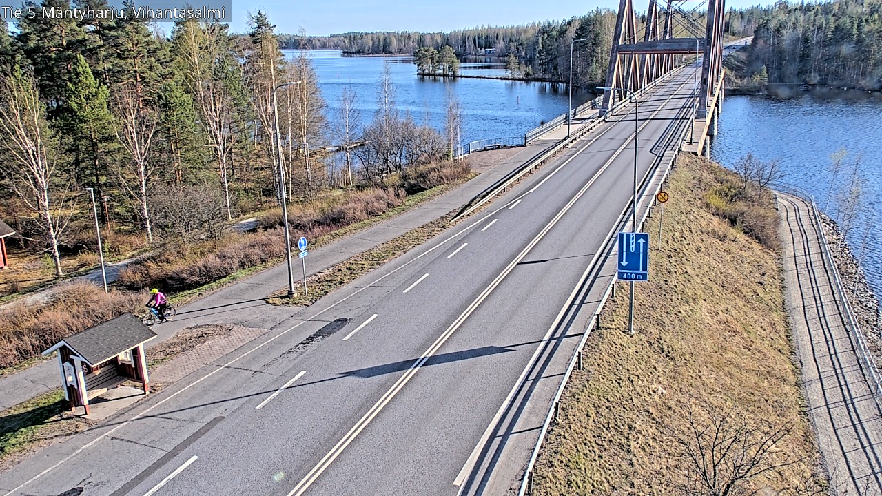 Weather Camera Image Road 5 Mäntyharju, Vihantasalm, Mäntyharju, Etelä-Savo