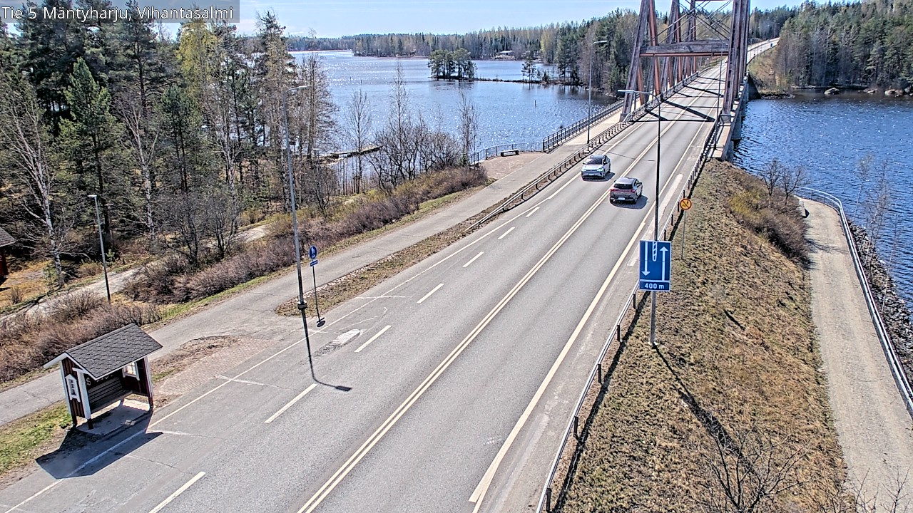 Weather Camera Image Road 5 Mäntyharju, Vihantasalm, Mäntyharju, Etelä-Savo
