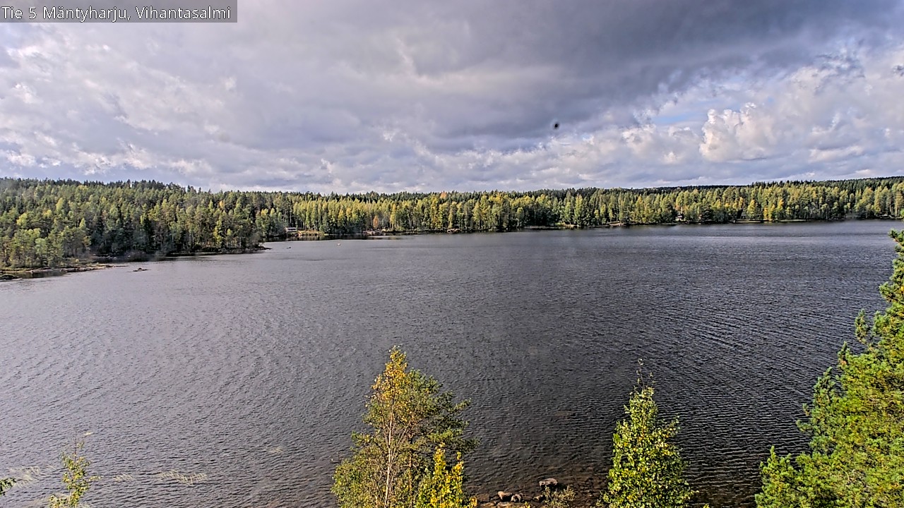 Weather Camera Image Väg 5 Mäntyharju, Vihantasal, Mäntyharju, Etelä-Savo