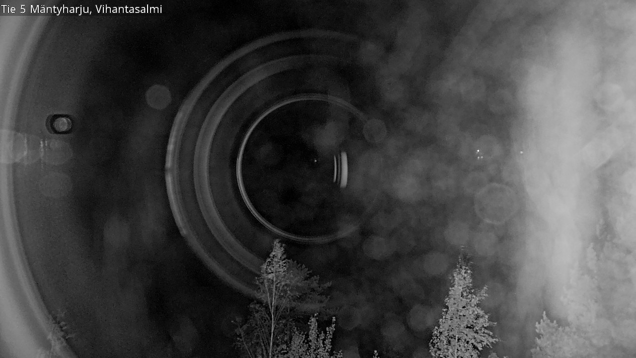 Weather Camera Image Väg 5 Mäntyharju, Vihantasal, Mäntyharju, Etelä-Savo