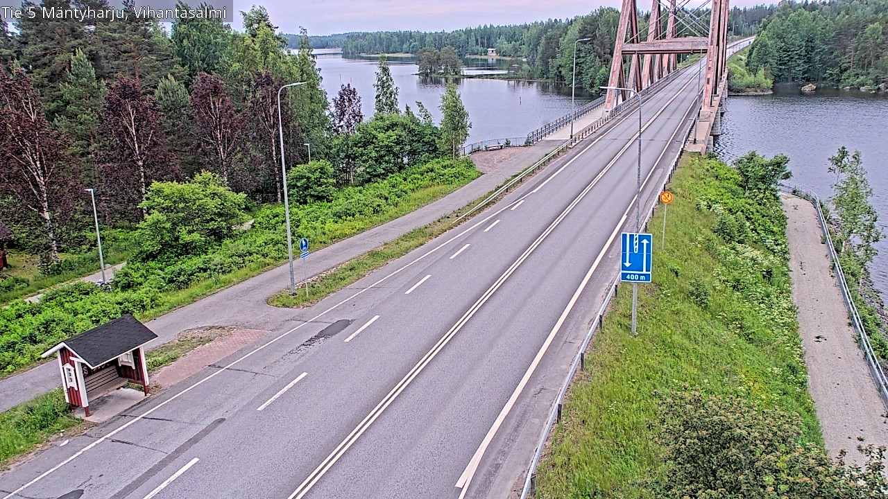 Kelikamerat Kuva Tie 5 Mäntyharju, Vihantasalmi, Mäntyharju, Etelä-Savo