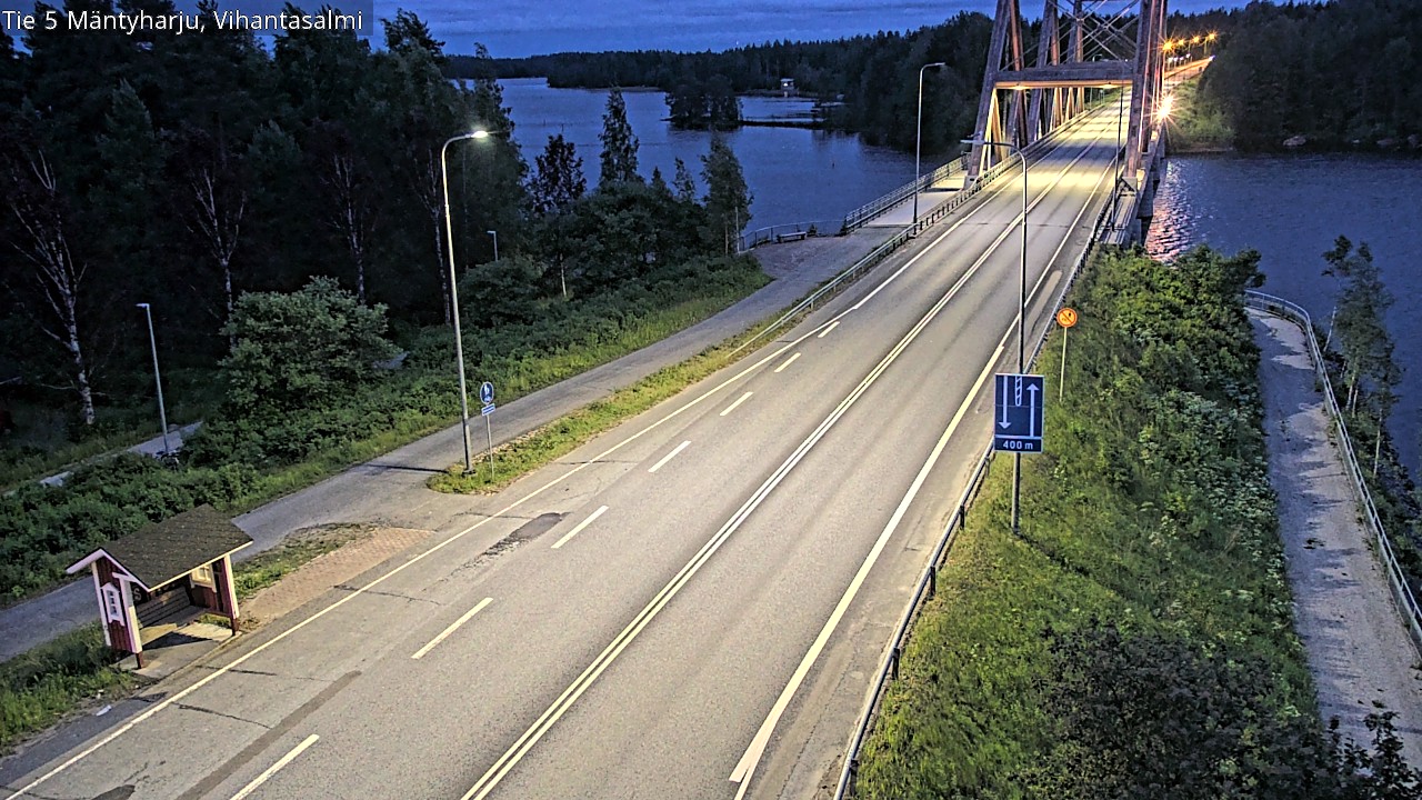 Kelikamerat Kuva Tie 5 Mäntyharju, Vihantasalmi, Mäntyharju, Etelä-Savo
