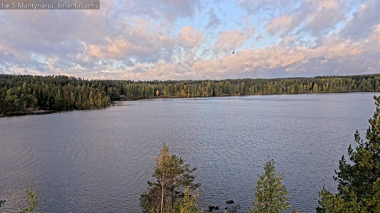 Weather Camera Image Väg 5 Mäntyharju, Vihantasal, Mäntyharju, Etelä-Savo