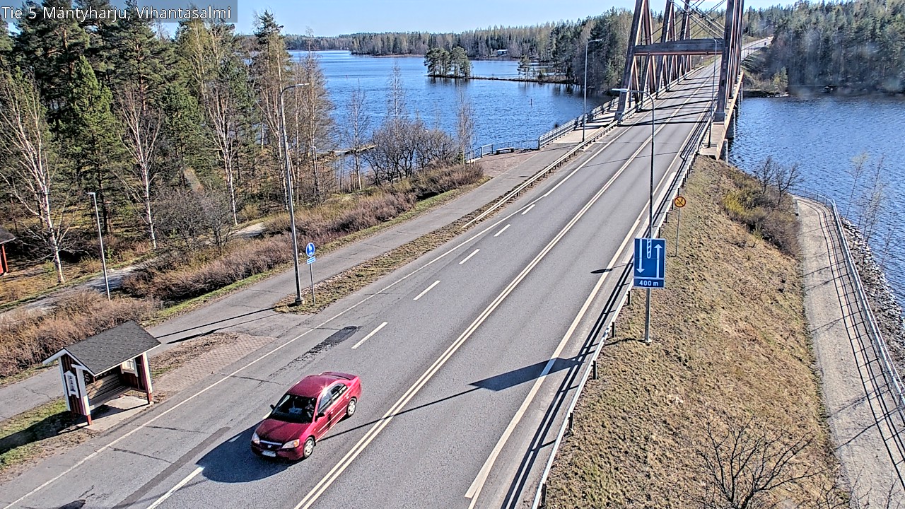Weather Camera Image Road 5 Mäntyharju, Vihantasalm, Mäntyharju, Etelä-Savo