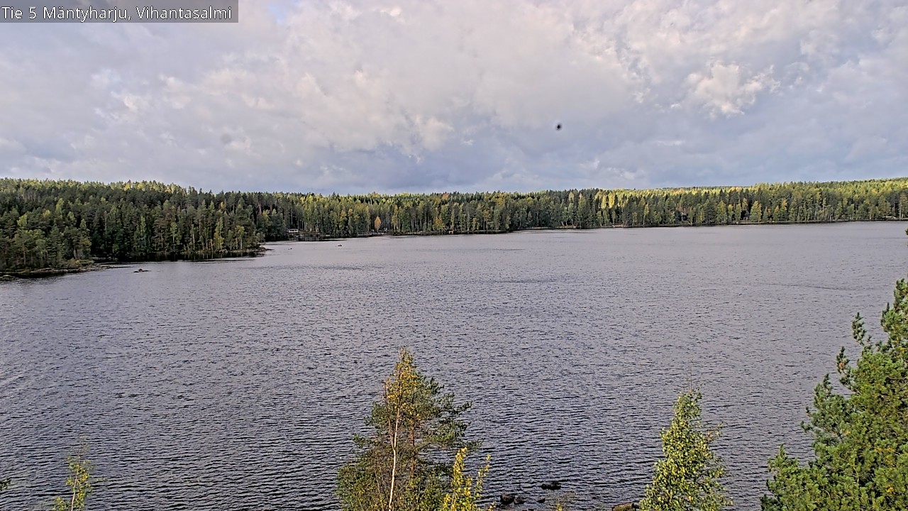 Weather Camera Image Väg 5 Mäntyharju, Vihantasal, Mäntyharju, Etelä-Savo