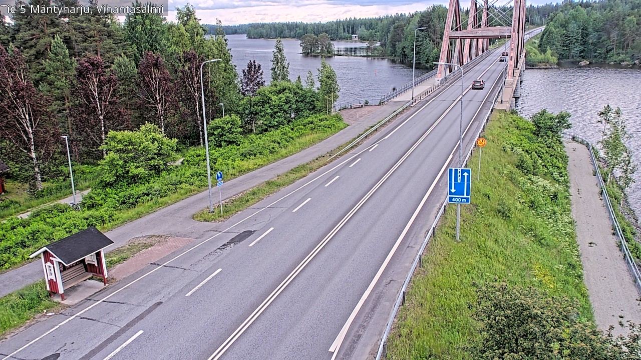 Kelikamerat Kuva Tie 5 Mäntyharju, Vihantasalmi, Mäntyharju, Etelä-Savo