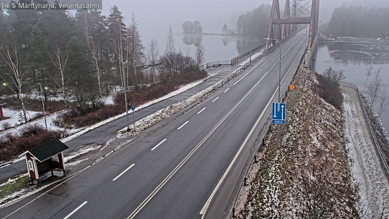 Weather Camera Image Road 5 Mäntyharju, Vihantasalm, Mäntyharju, Etelä-Savo