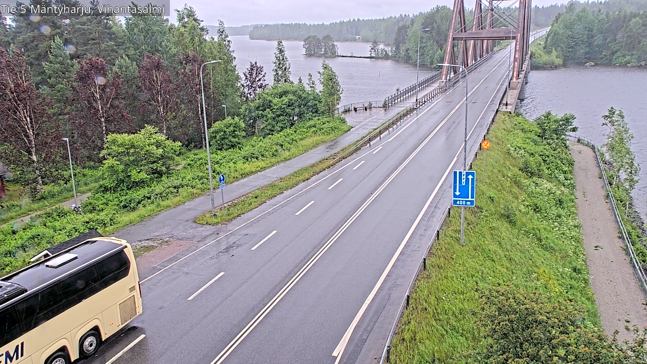 Weather Camera Image Road 5 Mäntyharju, Vihantasalm, Mäntyharju, Etelä-Savo