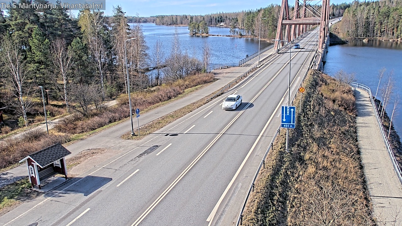 Weather Camera Image Road 5 Mäntyharju, Vihantasalm, Mäntyharju, Etelä-Savo