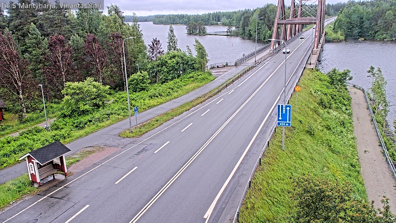 Weather Camera Image Road 5 Mäntyharju, Vihantasalm, Mäntyharju, Etelä-Savo
