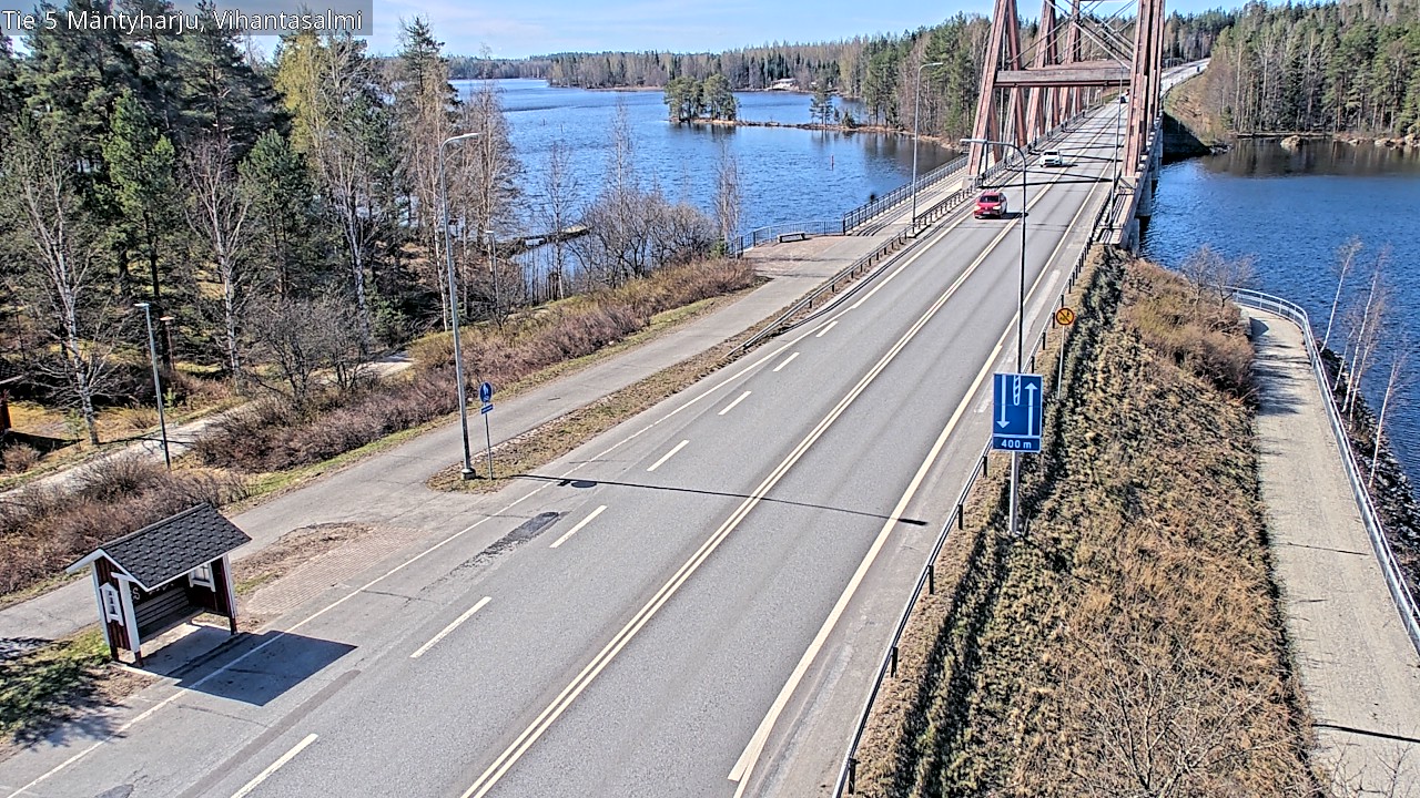 Weather Camera Image Road 5 Mäntyharju, Vihantasalm, Mäntyharju, Etelä-Savo