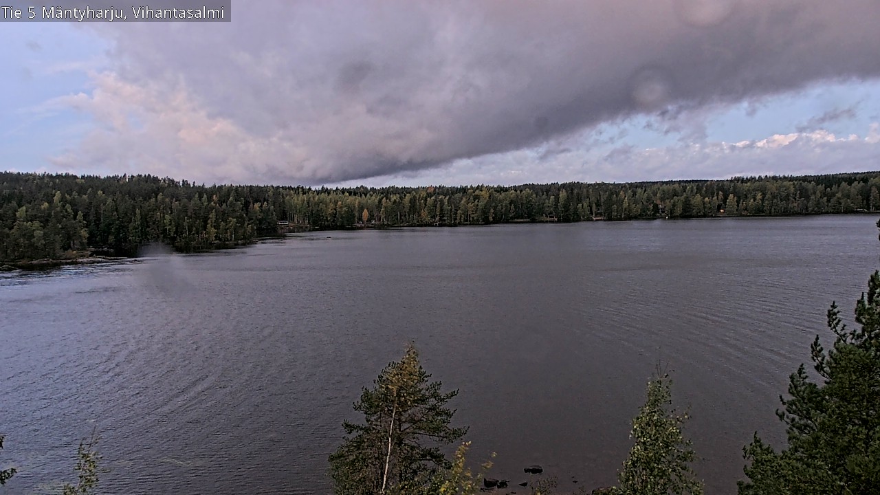 Weather Camera Image Väg 5 Mäntyharju, Vihantasal, Mäntyharju, Etelä-Savo