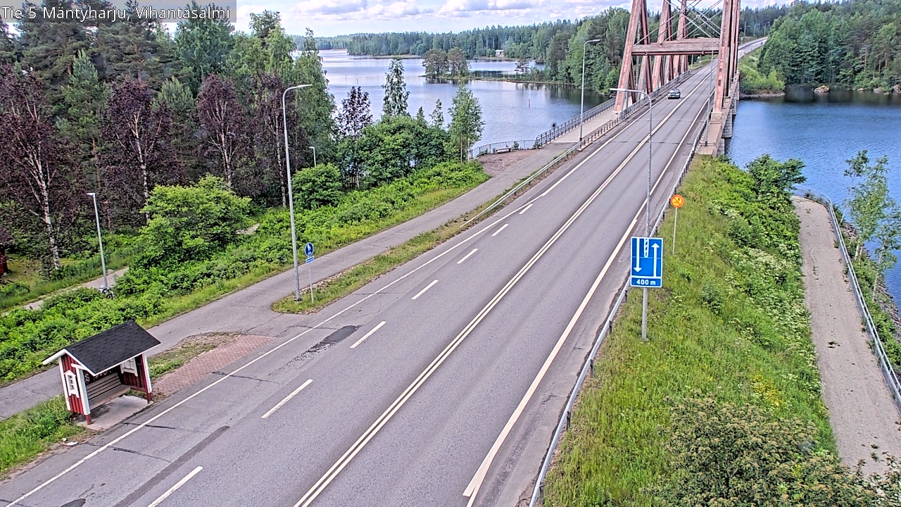Kelikamerat Kuva Tie 5 Mäntyharju, Vihantasalmi, Mäntyharju, Etelä-Savo