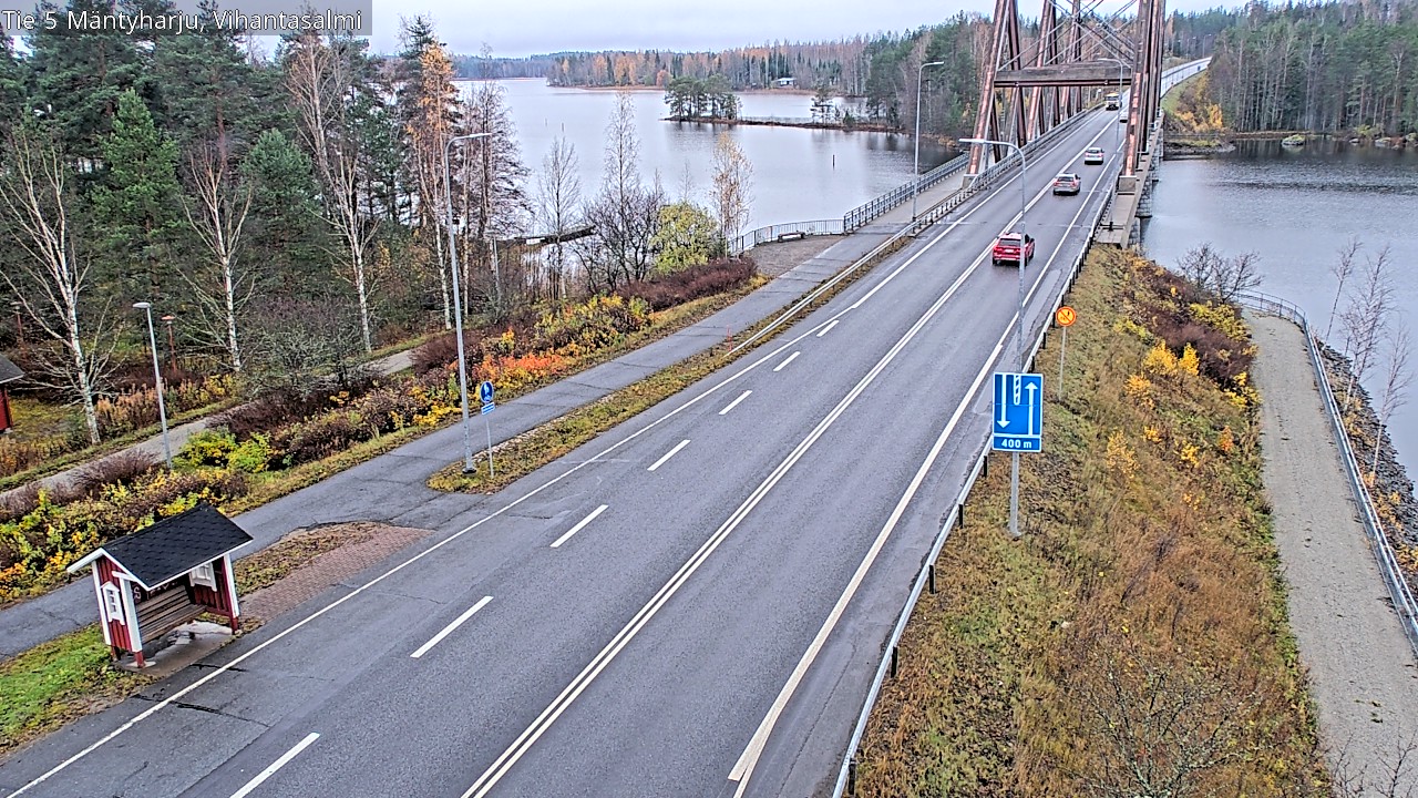Kelikamerat Kuva Tie 5 Mäntyharju, Vihantasalmi, Mäntyharju, Etelä-Savo