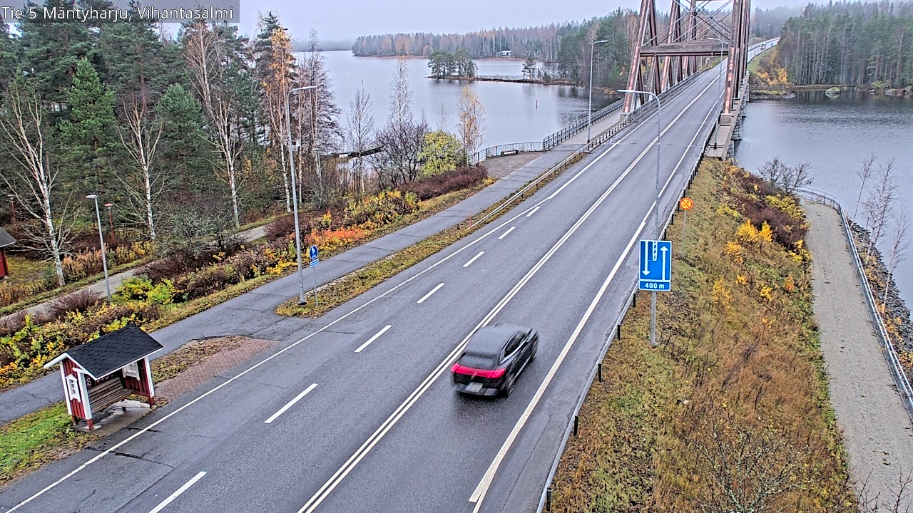 Kelikamerat Kuva Tie 5 Mäntyharju, Vihantasalmi, Mäntyharju, Etelä-Savo