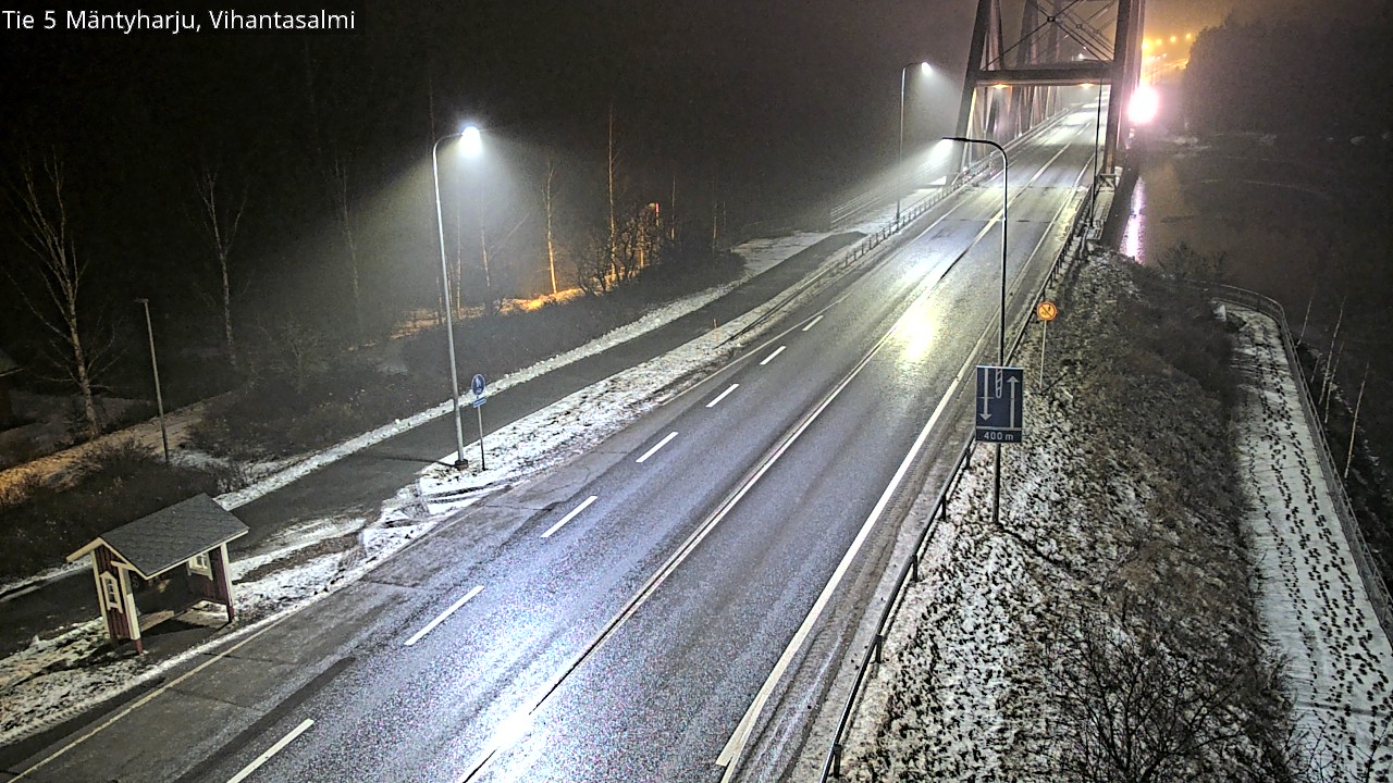 Weather Camera Image Road 5 Mäntyharju, Vihantasalm, Mäntyharju, Etelä-Savo