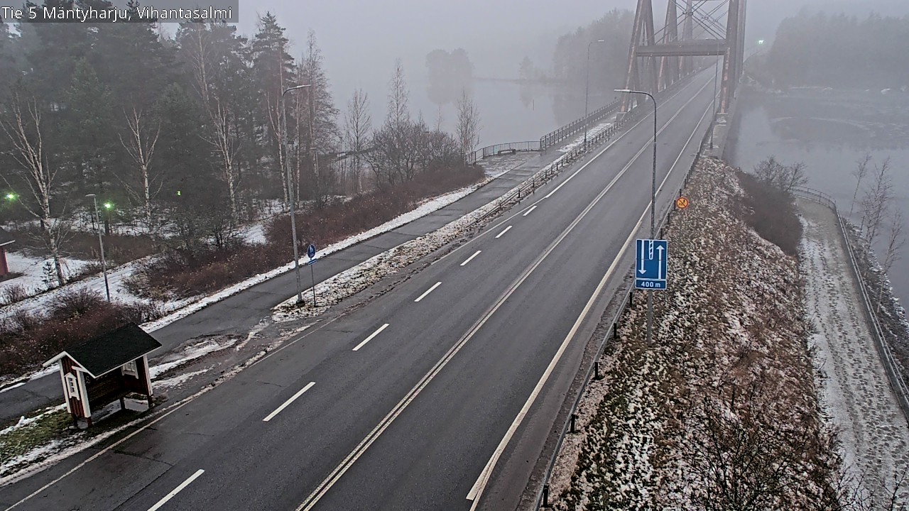 Weather Camera Image Road 5 Mäntyharju, Vihantasalm, Mäntyharju, Etelä-Savo