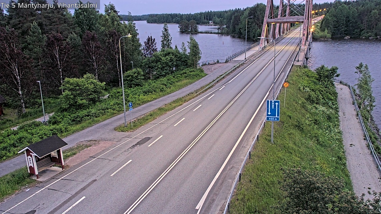 Kelikamerat Kuva Tie 5 Mäntyharju, Vihantasalmi, Mäntyharju, Etelä-Savo