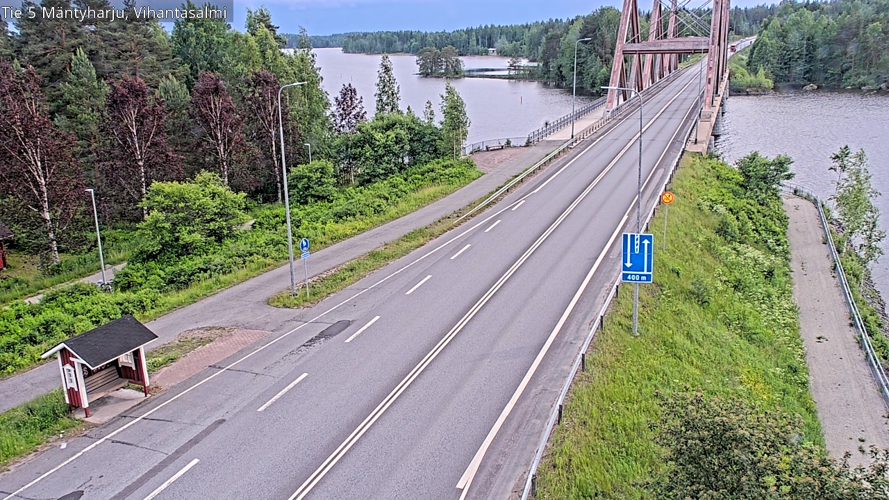Kelikamerat Kuva Tie 5 Mäntyharju, Vihantasalmi, Mäntyharju, Etelä-Savo