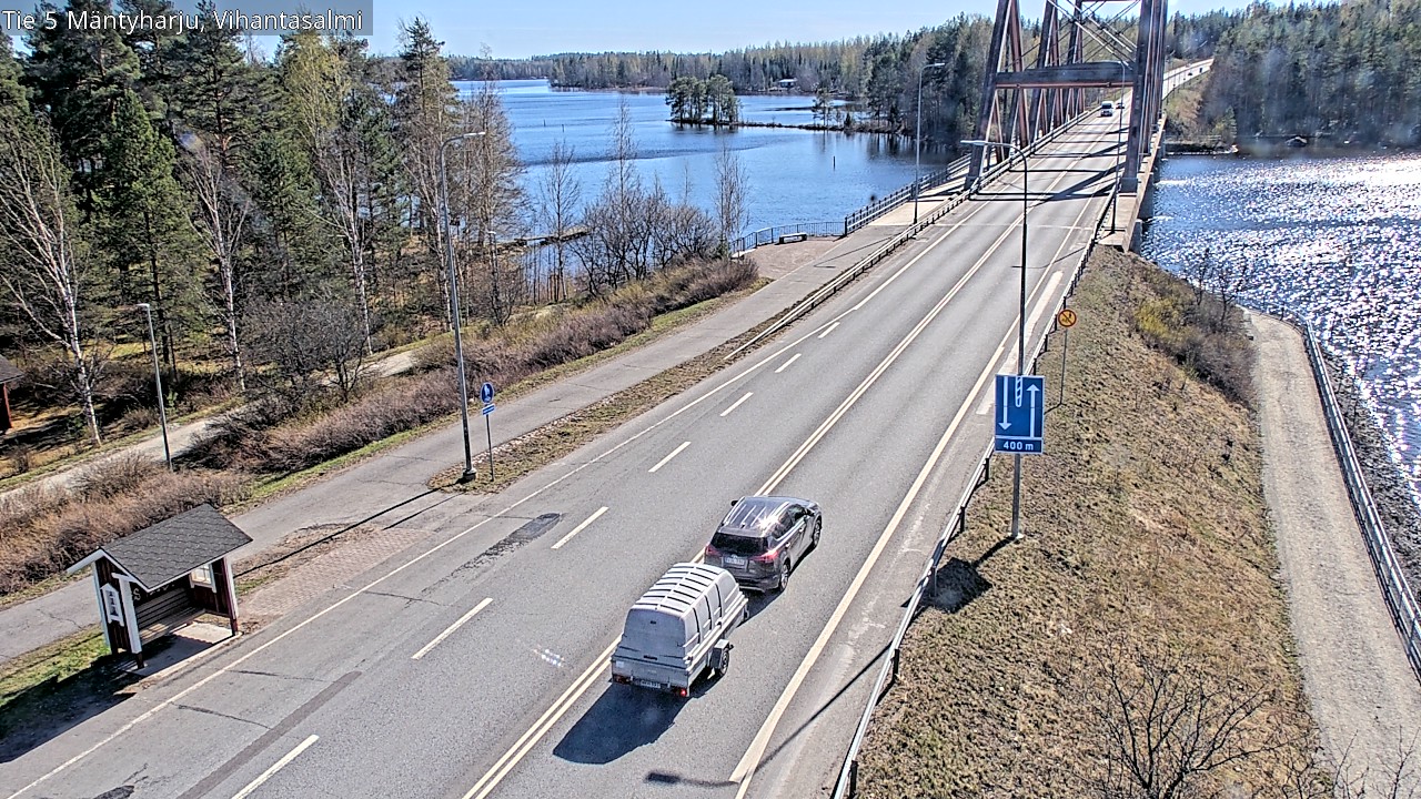 Weather Camera Image Road 5 Mäntyharju, Vihantasalm, Mäntyharju, Etelä-Savo