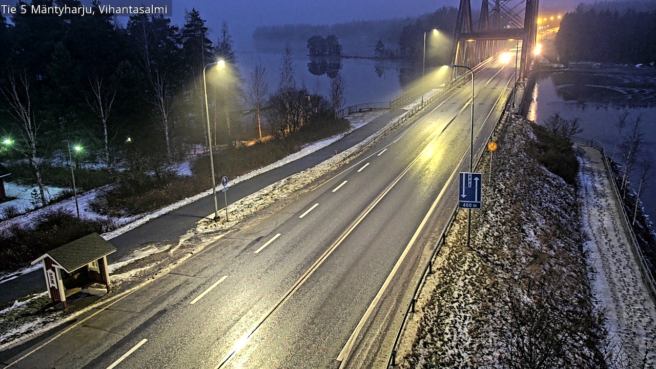 Weather Camera Image Road 5 Mäntyharju, Vihantasalm, Mäntyharju, Etelä-Savo