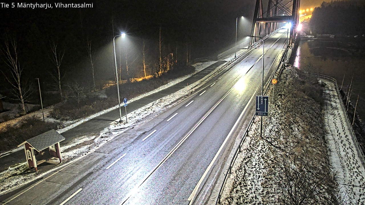 Weather Camera Image Road 5 Mäntyharju, Vihantasalm, Mäntyharju, Etelä-Savo