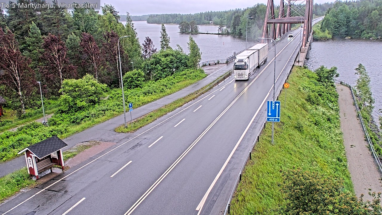 Kelikamerat Kuva Tie 5 Mäntyharju, Vihantasalmi, Mäntyharju, Etelä-Savo