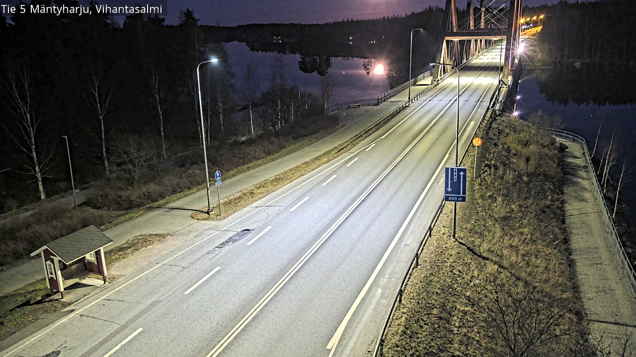 Weather Camera Image Road 5 Mäntyharju, Vihantasalm, Mäntyharju, Etelä-Savo