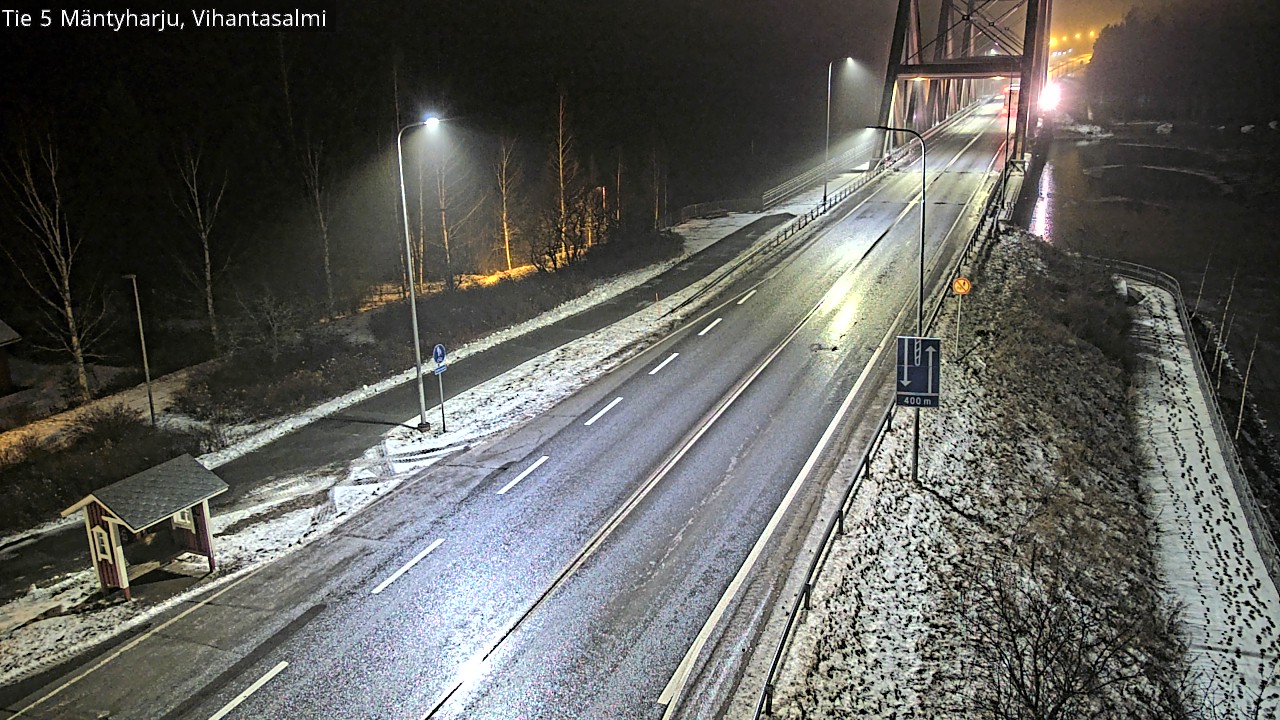 Weather Camera Image Road 5 Mäntyharju, Vihantasalm, Mäntyharju, Etelä-Savo
