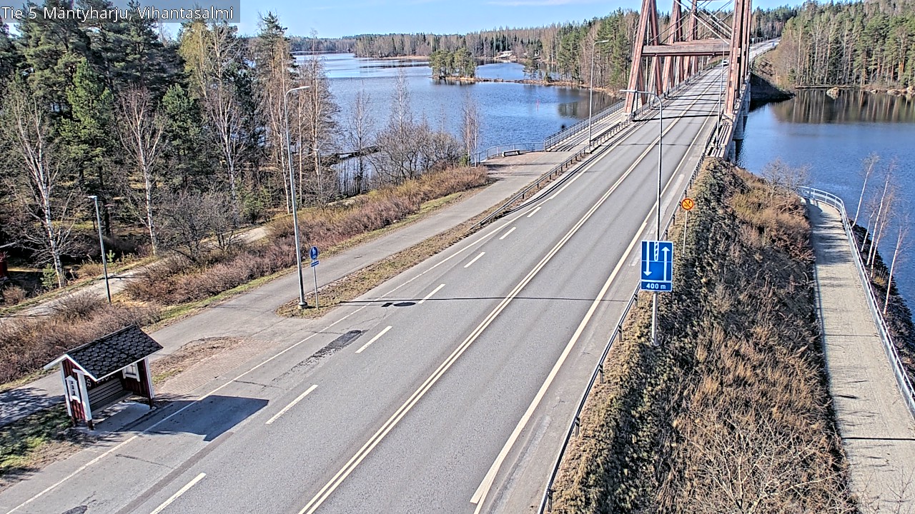 Weather Camera Image Road 5 Mäntyharju, Vihantasalm, Mäntyharju, Etelä-Savo