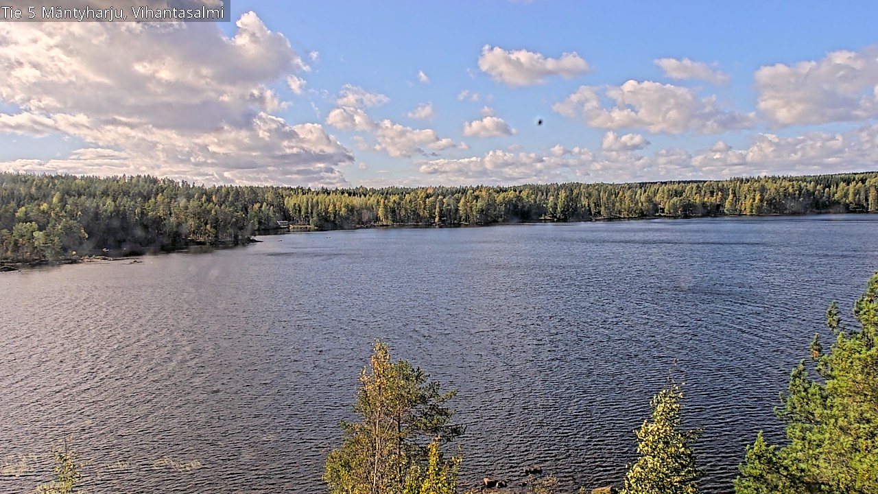 Weather Camera Image Road 5 Mäntyharju, Vihantasalm, Mäntyharju, Etelä-Savo
