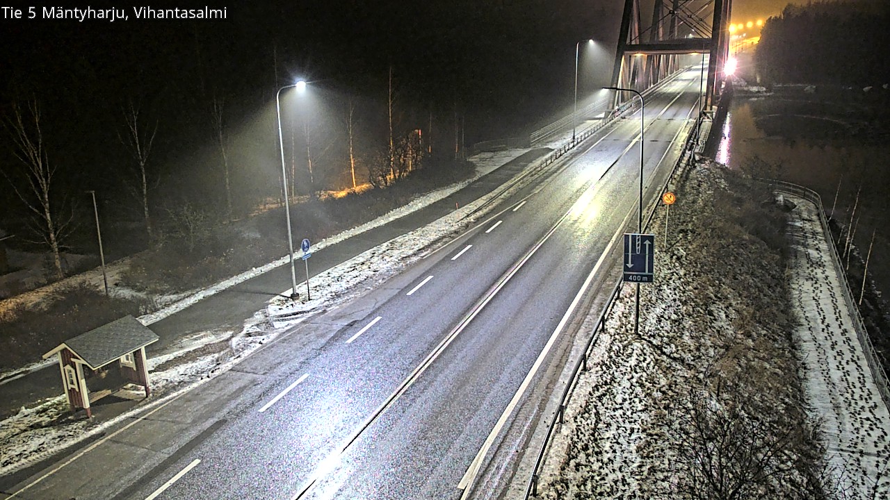 Weather Camera Image Road 5 Mäntyharju, Vihantasalm, Mäntyharju, Etelä-Savo