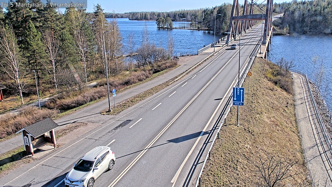 Weather Camera Image Road 5 Mäntyharju, Vihantasalm, Mäntyharju, Etelä-Savo