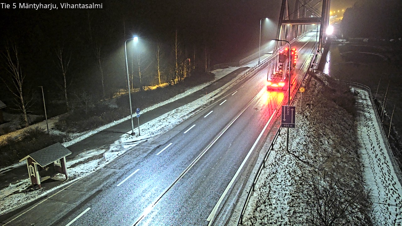 Weather Camera Image Road 5 Mäntyharju, Vihantasalm, Mäntyharju, Etelä-Savo