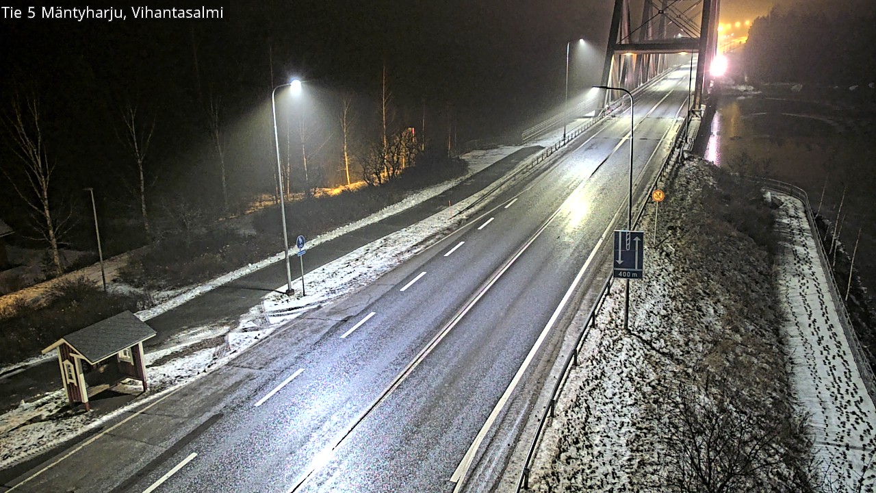 Weather Camera Image Road 5 Mäntyharju, Vihantasalm, Mäntyharju, Etelä-Savo