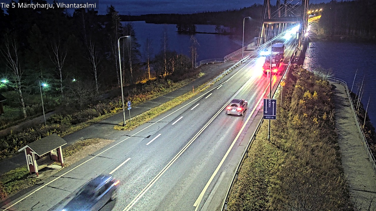 Kelikamerat Kuva Tie 5 Mäntyharju, Vihantasalmi, Mäntyharju, Etelä-Savo