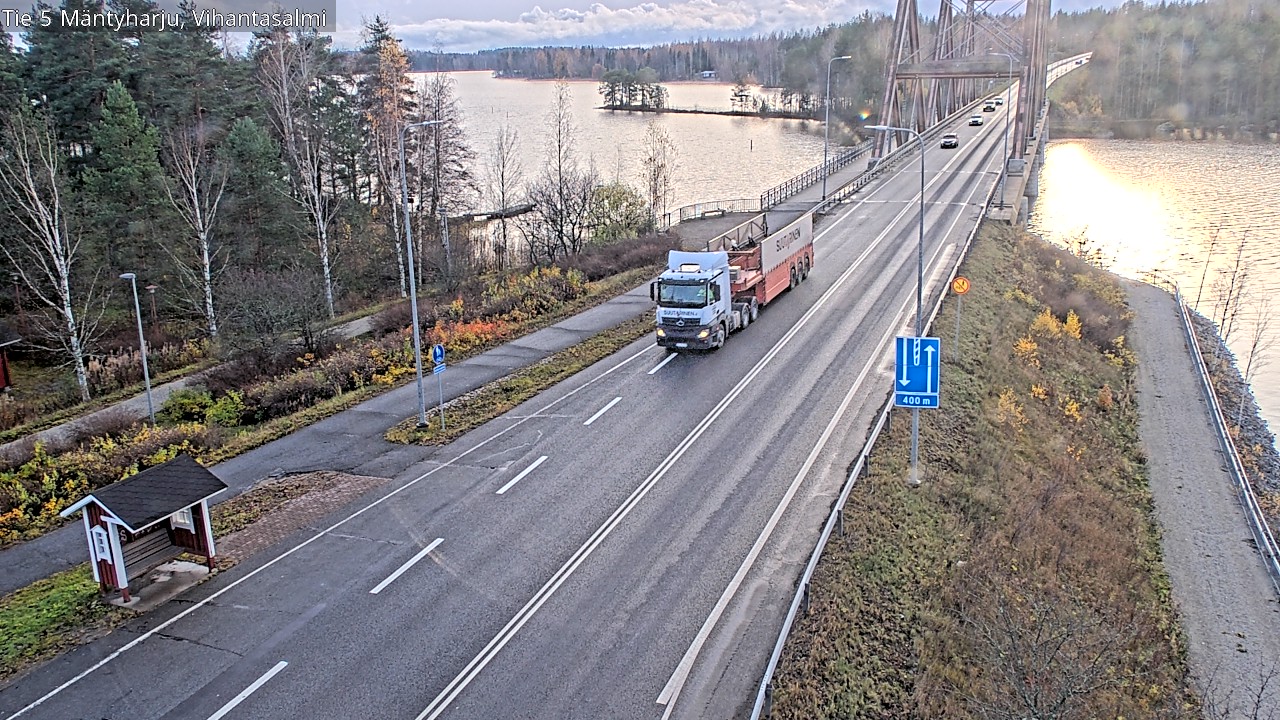 Kelikamerat Kuva Tie 5 Mäntyharju, Vihantasalmi, Mäntyharju, Etelä-Savo