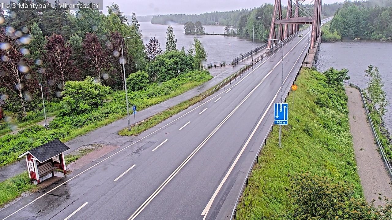 Weather Camera Image Road 5 Mäntyharju, Vihantasalm, Mäntyharju, Etelä-Savo