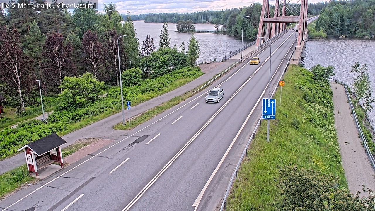 Kelikamerat Kuva Tie 5 Mäntyharju, Vihantasalmi, Mäntyharju, Etelä-Savo