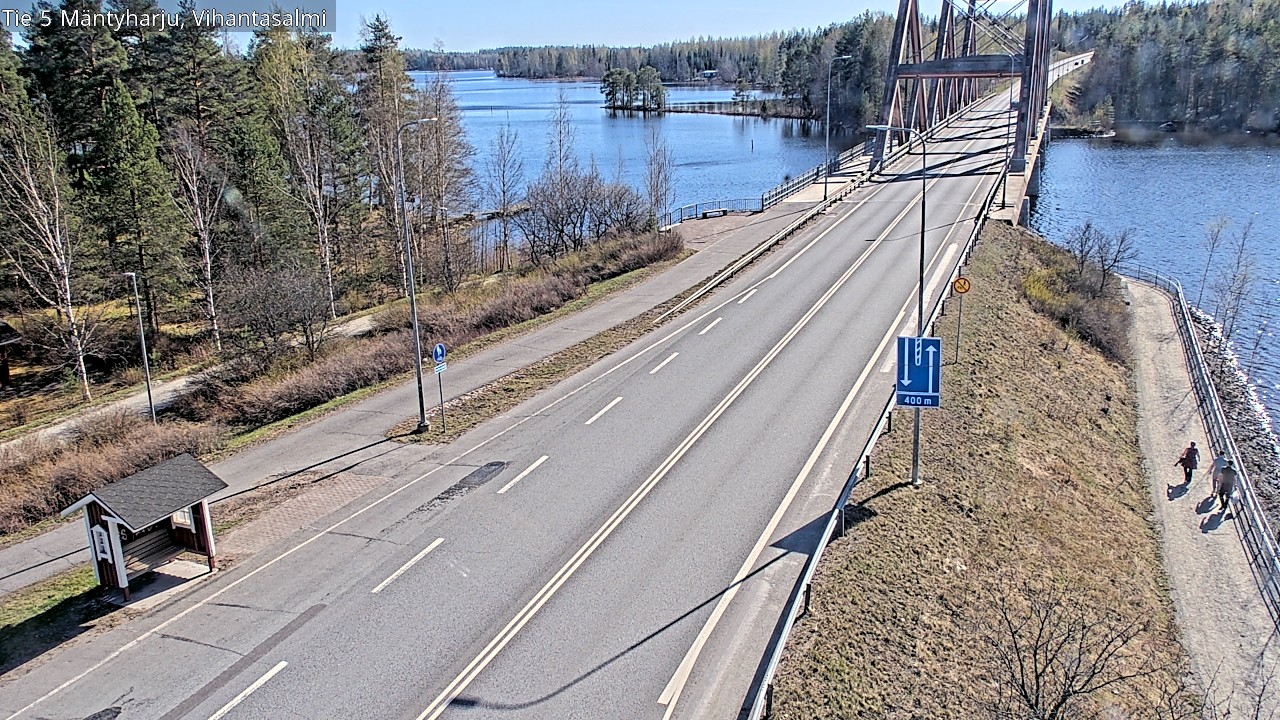 Weather Camera Image Road 5 Mäntyharju, Vihantasalm, Mäntyharju, Etelä-Savo