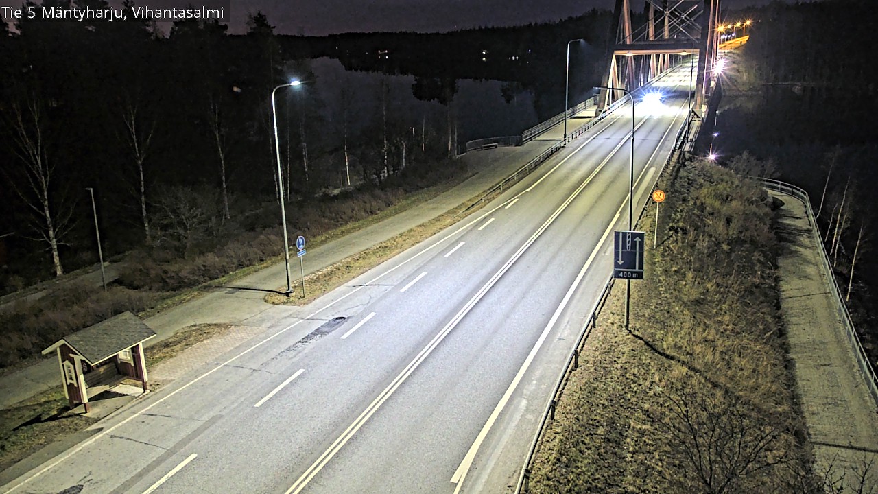 Weather Camera Image Road 5 Mäntyharju, Vihantasalm, Mäntyharju, Etelä-Savo