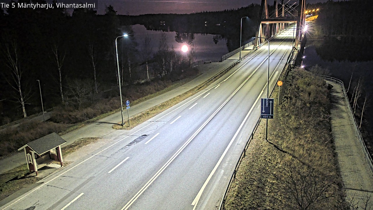 Weather Camera Image Road 5 Mäntyharju, Vihantasalm, Mäntyharju, Etelä-Savo