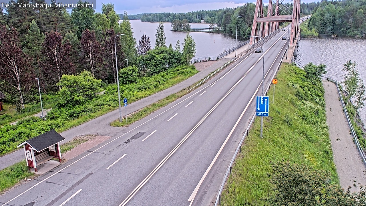 Kelikamerat Kuva Tie 5 Mäntyharju, Vihantasalmi, Mäntyharju, Etelä-Savo