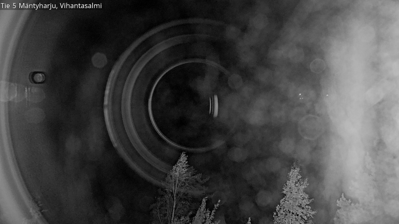 Weather Camera Image Väg 5 Mäntyharju, Vihantasal, Mäntyharju, Etelä-Savo