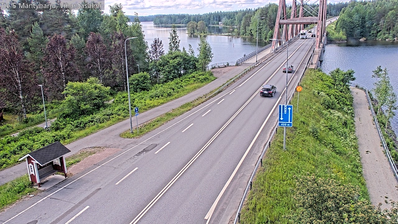 Kelikamerat Kuva Tie 5 Mäntyharju, Vihantasalmi, Mäntyharju, Etelä-Savo