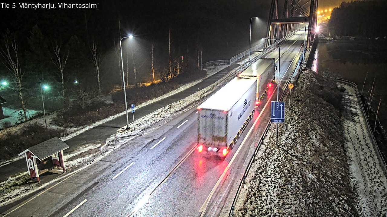 Weather Camera Image Road 5 Mäntyharju, Vihantasalm, Mäntyharju, Etelä-Savo