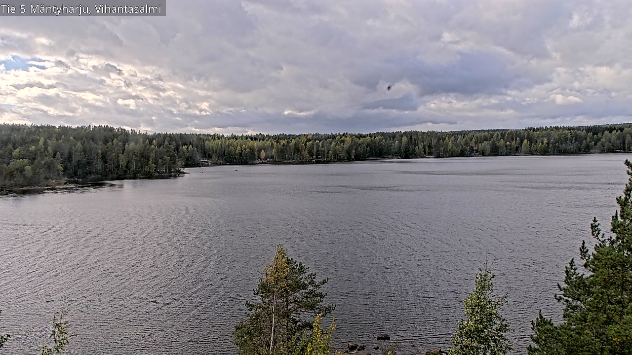 Weather Camera Image Väg 5 Mäntyharju, Vihantasal, Mäntyharju, Etelä-Savo