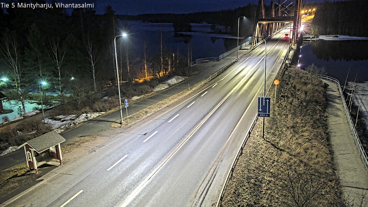 Weather Camera Image Road 5 Mäntyharju, Vihantasalm, Mäntyharju, Etelä-Savo