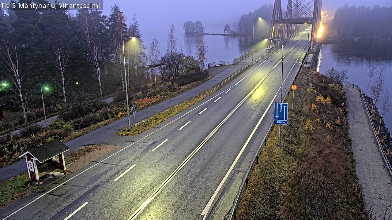 Kelikamerat Kuva Tie 5 Mäntyharju, Vihantasalmi, Mäntyharju, Etelä-Savo