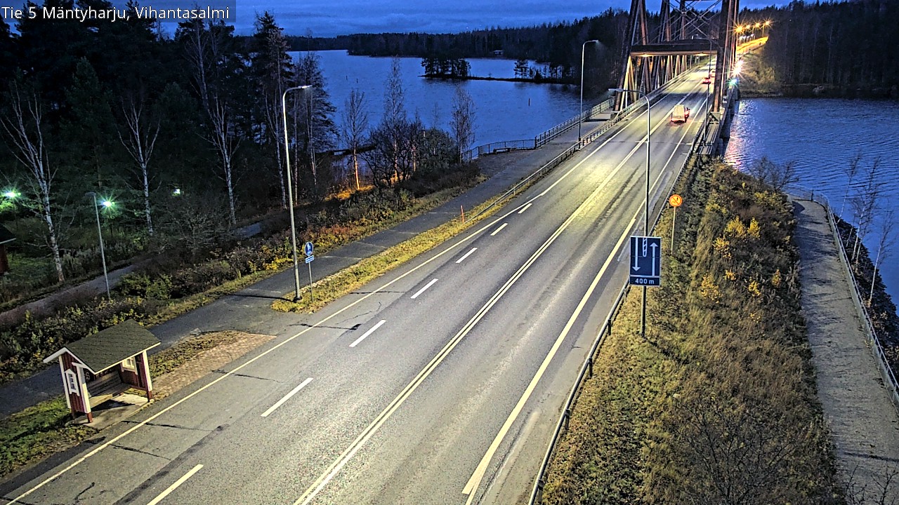 Kelikamerat Kuva Tie 5 Mäntyharju, Vihantasalmi, Mäntyharju, Etelä-Savo